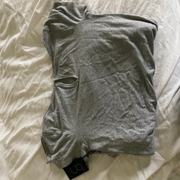 GIBSON LOOK GREY JERSEY JUMPSUIT SIZE S - Picture 6 of 6